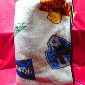 Long Warm Handmade Harry Potter Houses Fleece Blanket 86" x 58"
